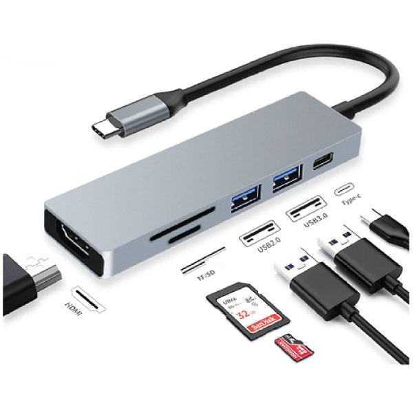רכזת 6 ב 1 TYPE-C TO HDTV מבית מותגים שונים