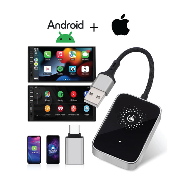 CARPLAY לרכב, מתאים לאייפון ולאנדרואיד מבית Apple