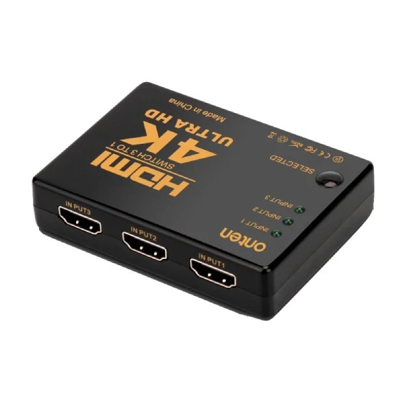 Onten מתאם תצוגה HDMI 3 TO 1 מבית Onten