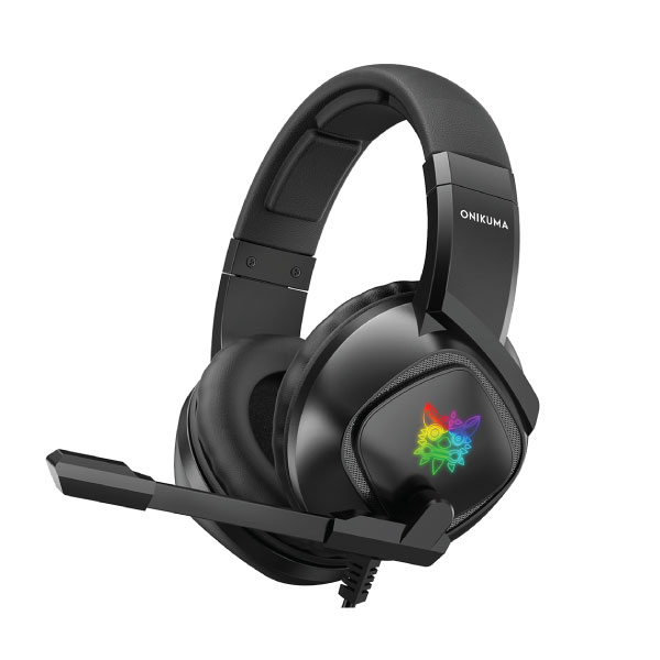 אוזניות גיימינג K19 עם תאורת RGB מבית מותגים שונים