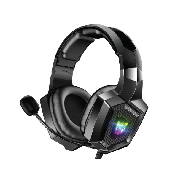אוזניות גיימינג K8 עם תאורת RGB מבית מותגים שונים