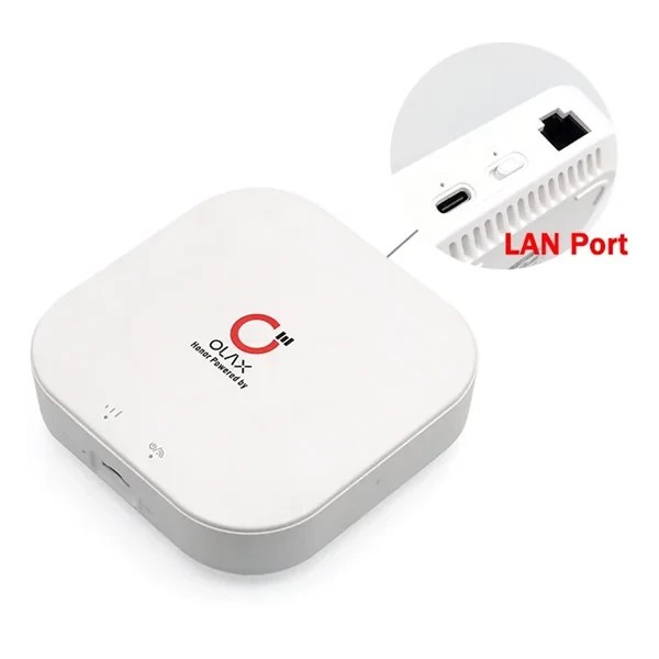 OLAX CPE MT30 4G נתב סלולרי נייד עם יציאת רשת מבית OLAX
