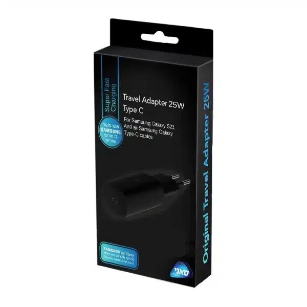 Samsung Adapter USB-C 25W ראש קיר מבית Samsung