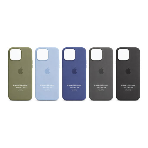 כיסוי סיליקון קטיפה ל- Iphone 15 Pro Max מבית Apple