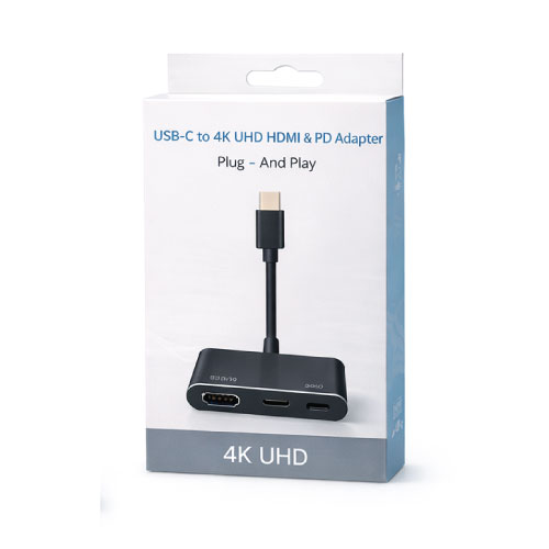 מתאם USB-C to 4K UHD HDMI & PD Adapter מבית מותגים שונים