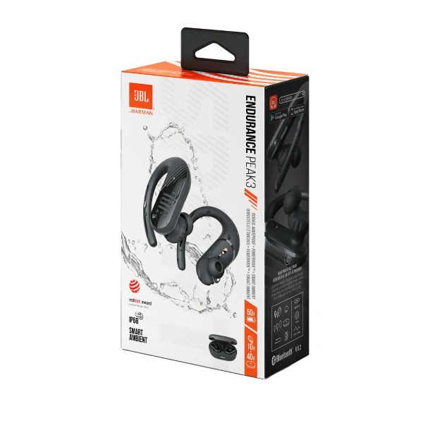JBL Endurance Peak 3 TWS אוזניות אלחוטיות מבית JBL