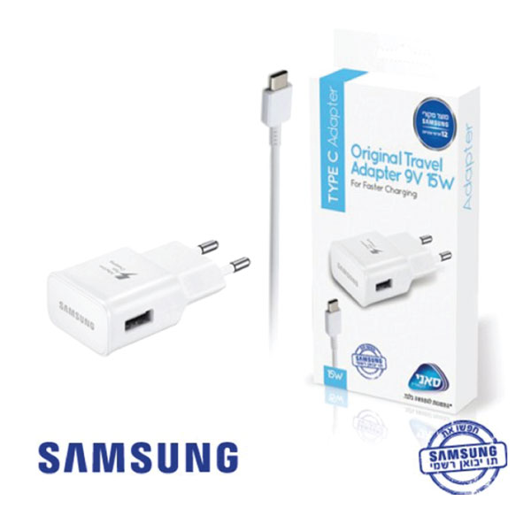 מטען מקורי סאני TYPE-C 15W מבית Samsung