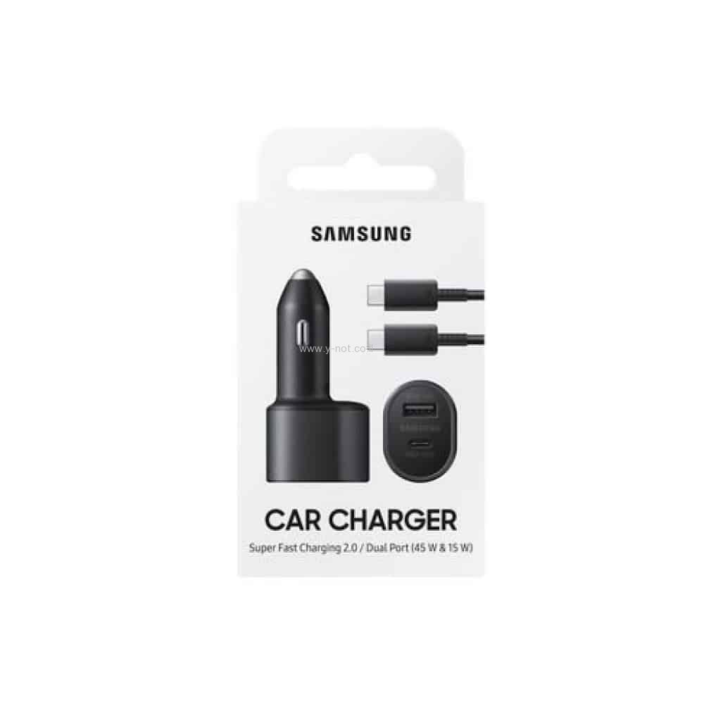 מטען סמסונג לרכב 45w מבית Samsung