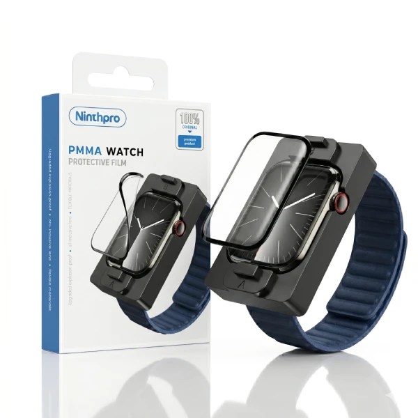 Ninthpro מגן מסך זכוכית אקרילית לשעון Apple Watch מבית Ninthpro
