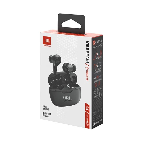 JBL Vibe Beam TWS אוזניות אלחוטיות מבית JBL