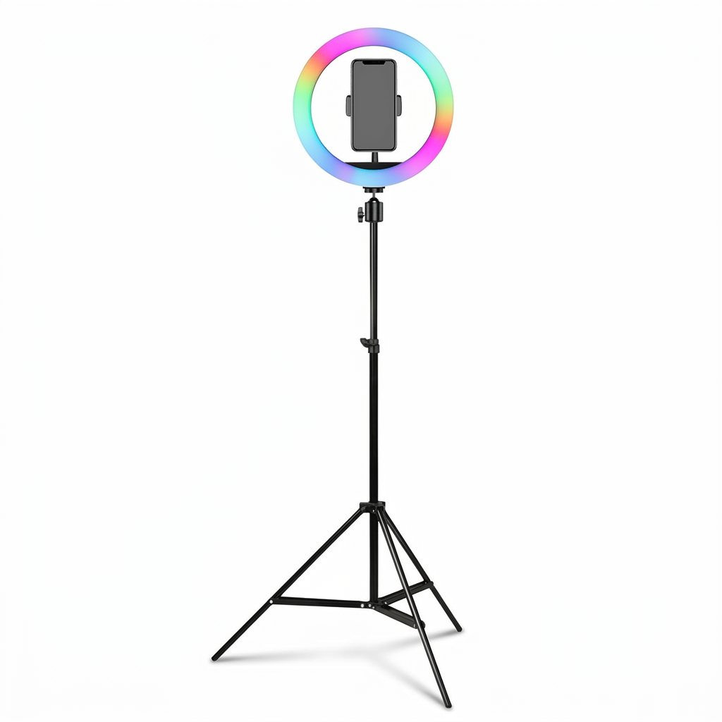 RGB LED MJ33 רינג תאור צבעוני 33 סמ מבית Digital Phone