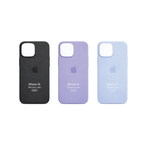 כיסוי סיליקון קטיפה ל- Iphone 15 מבית Apple
