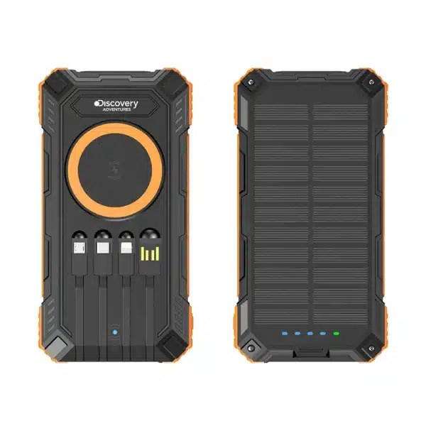 Discovery DS-PB Solar 35 סוללת גיבוי סולארית 30000mAh מבית Discovery